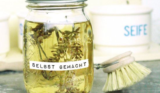 Selbstgemachtes Putzmittel