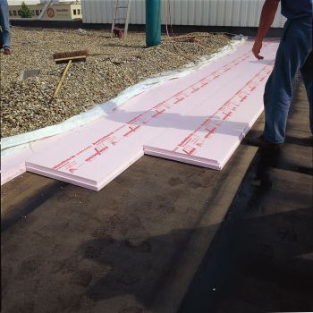 XPS Platten fürs Flachdach