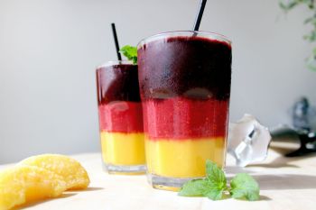 Deutschland Smoothie in schwarz rot gelb