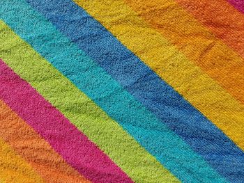 Buntes Frotteemuster