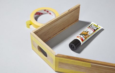 Würfelkiste zusammenleimen