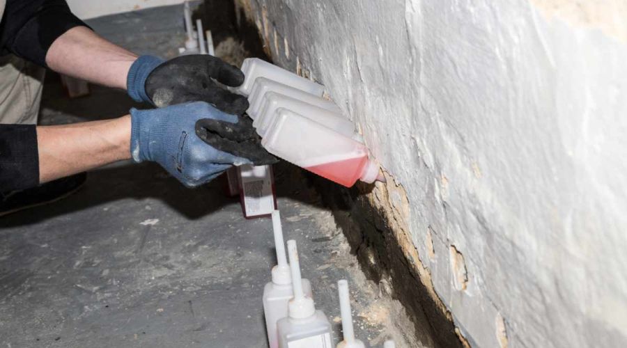 Keller abdichten im Altbau mit dem Injektionsverfahren