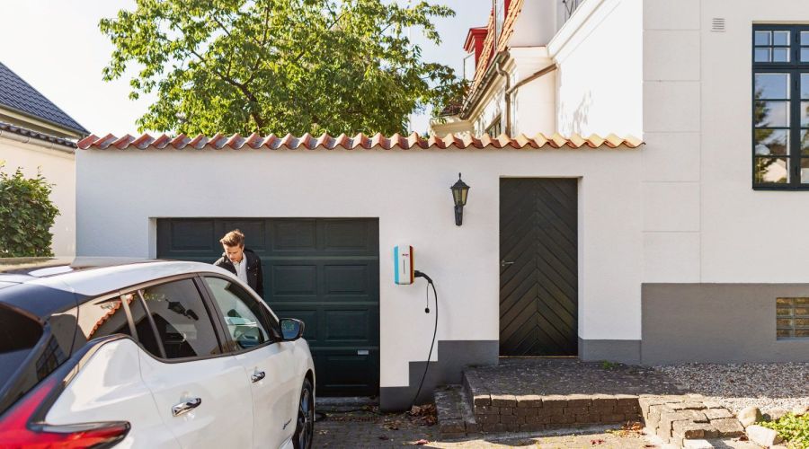 Ladestation zu Hause Wallbox laden Eigenheim