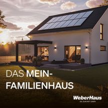 Anzeige der Firma Weberhaus für Familienhäuser