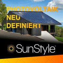 Anzeige der Firma Sunstyle für Photovoltaik
