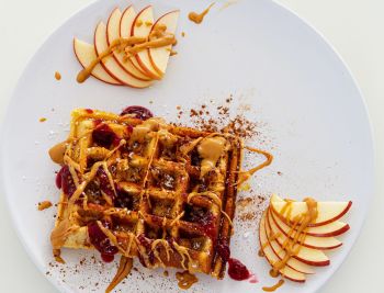 Rezept Apfel-Waffeln