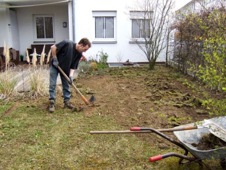 Rasensoden entfernen