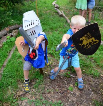 Kindergeburtstag Ritter