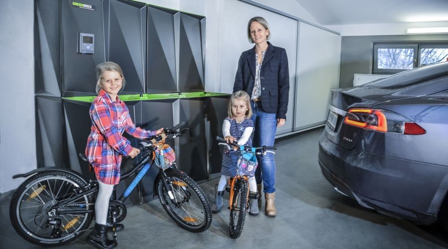 Salzwasserbatterie als Stromspeicher für PV-Anlage Photovoltaik