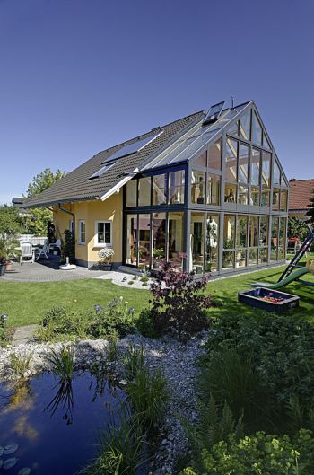 Wintergarten Einfamilienhaus