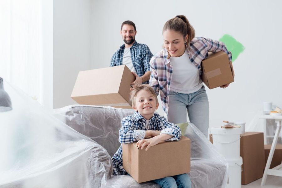 Auszug aus der Wohnung