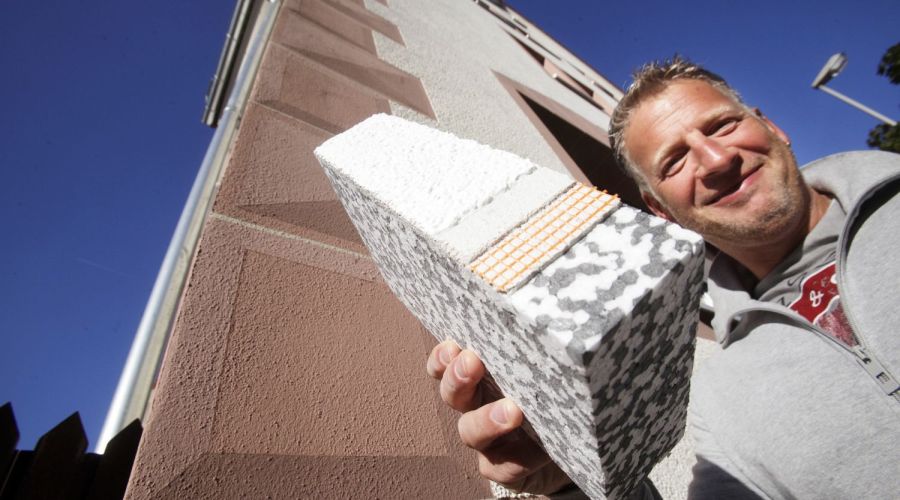 Wärmedämmung mit Polystorol