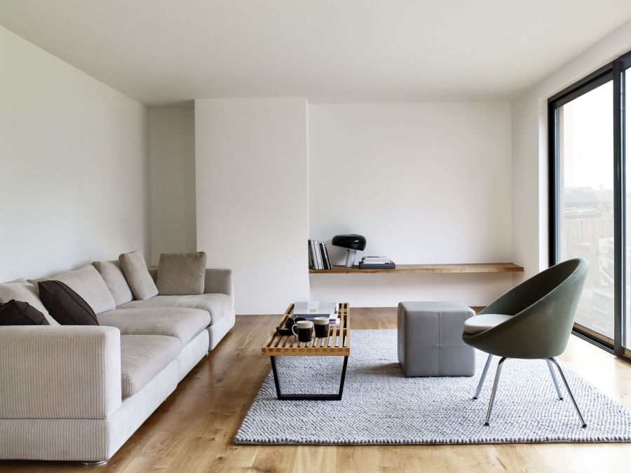 Weißes Zimmer vorher