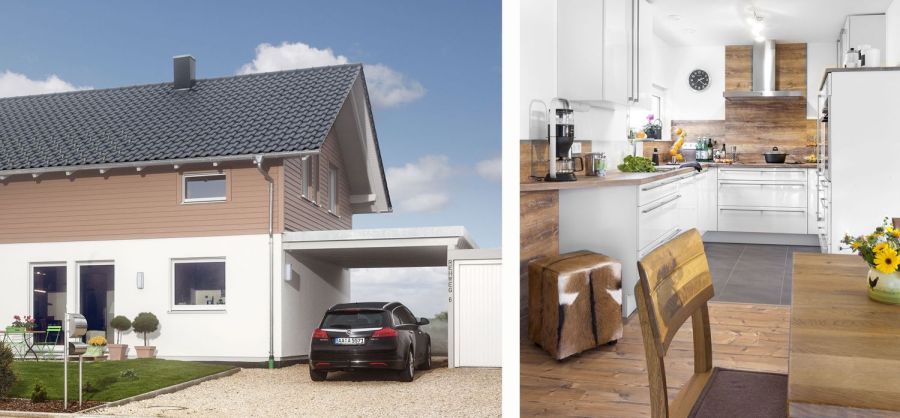 Kostengünstig bauen Hausbeispiel