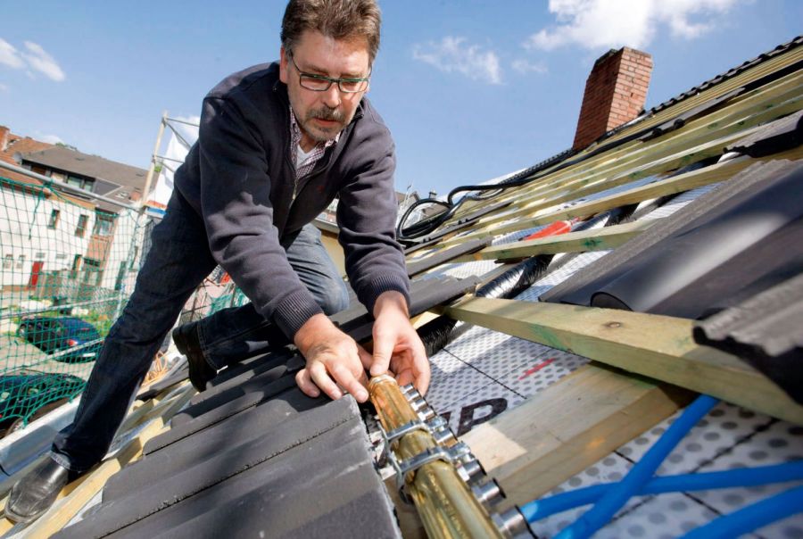 Solarziegel Finkenberger Pfanne