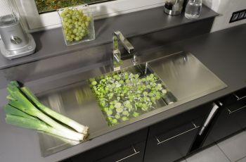 Arbeitsplatte aus Glas