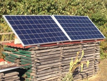 kleine solaranlage für die steckdose