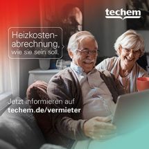 Anzeige der Firma Techem