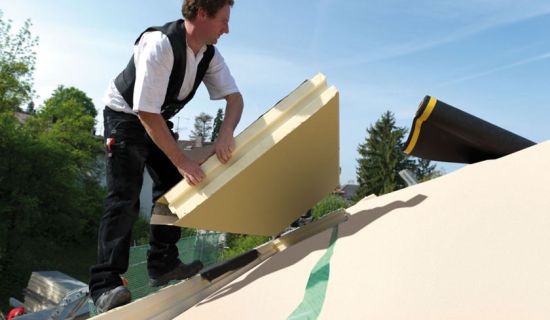 Aufsparrendämmung: Außendämmung Dach