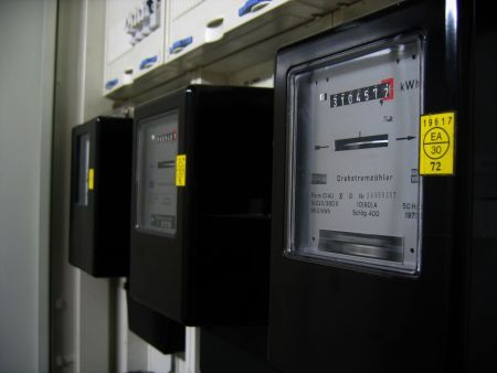 Alte Drehstromzähler