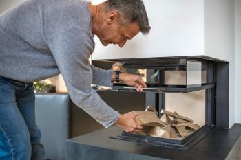 Kaminofen zur Entlastung der Ölheizung Gasheizung