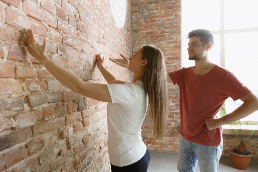 Maßnehmen um tragende Wände zu entfernen