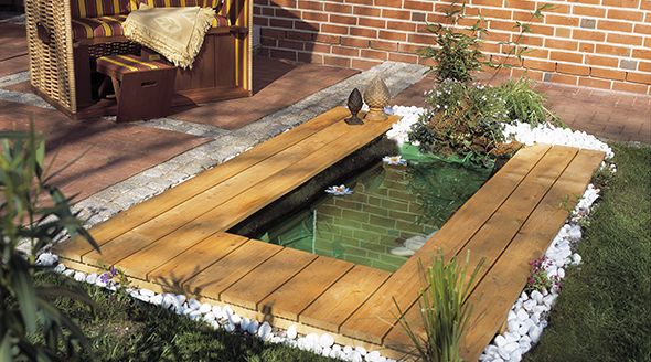 kleiner teich im garten selber bauen bauanleitung anleitung