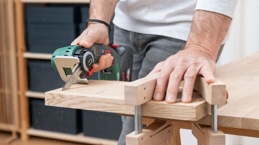 Holz zuschneiden