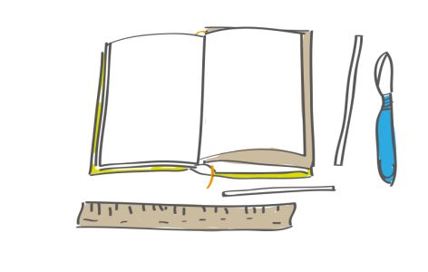 Anleitung Buch falten