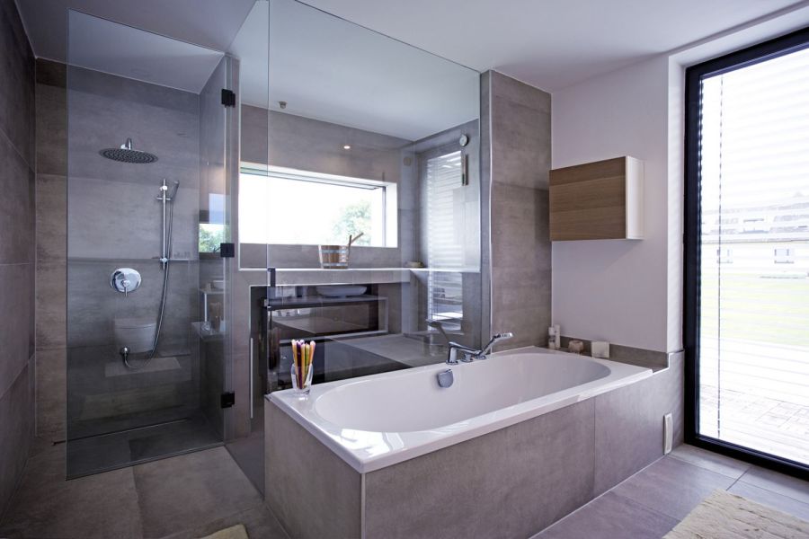 Badezimmer von Ski-Alpin-Doppelweltmeisterin Elisabeth Görgl