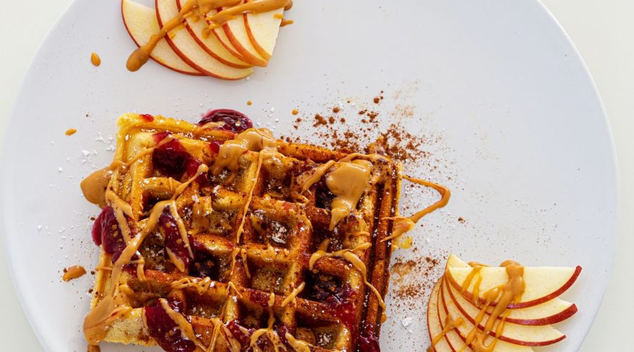 Rezept Apfel-Waffeln