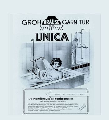 Retro Werbung Badezimmer
