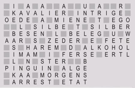 Lösung zum Kreuzworträtsel in Mein EigenHeim Ausgabe 1/2025