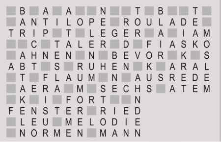 Lösung zum Kreuzworträtsel in Mein EigenHeim Ausgabe 2/2025