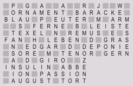 Lösung zum Kreuzworträtsel in Mein EigenHeim Ausgabe 4/2025