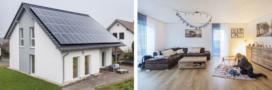 Kostengünstig bauen Hausbeispiel