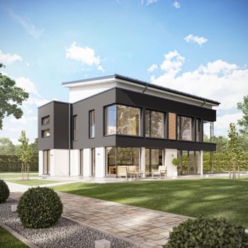 Pultdach Haus modern