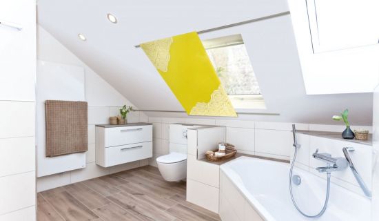 Sonnenschutz fürs Dachfenster selbstgemacht