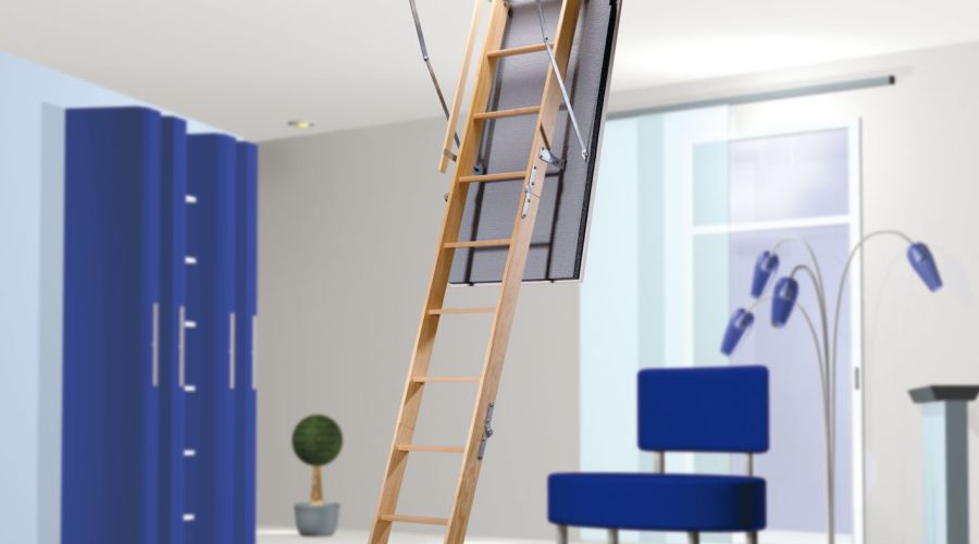 Einbau einer Treppe zum Dachboden