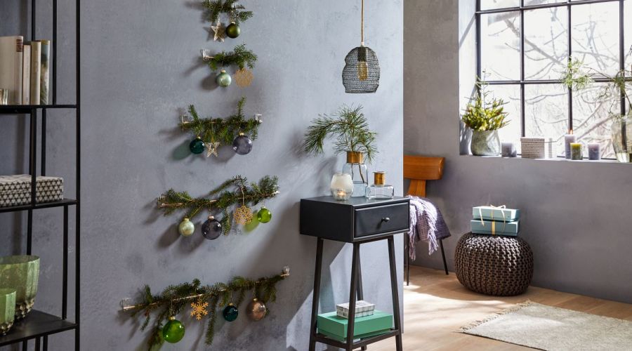 wand weihnachtsbaum selber machen anleitung