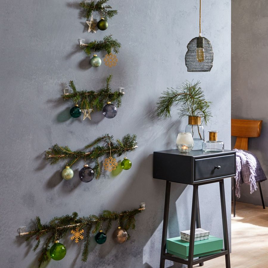 wand weihnachtsbaum selber machen anleitung