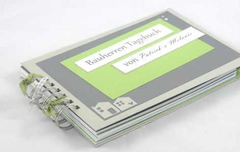 Richtfest Geschenkidee Bautagebuch
