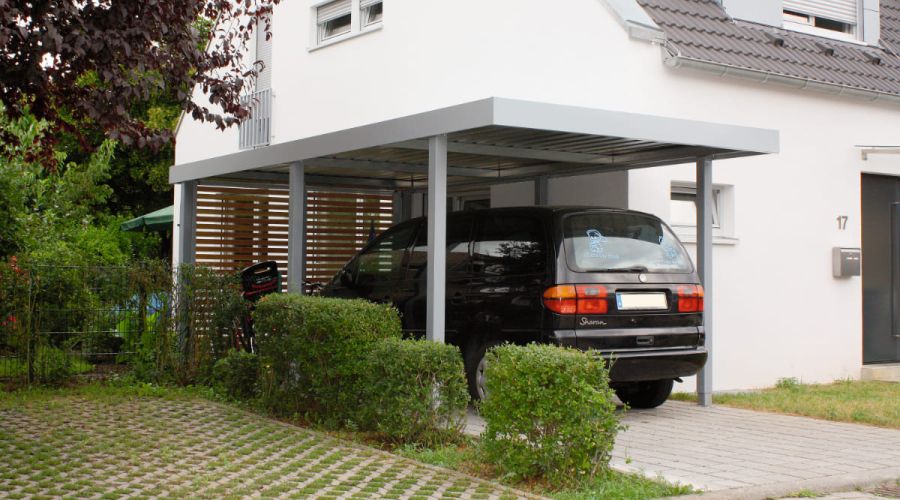 Carport fürs eigene Haus bauen Baugenehmigung beantragen