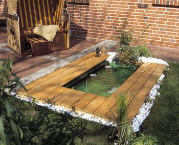 kleiner teich im garten selber bauen bauanleitung anleitung