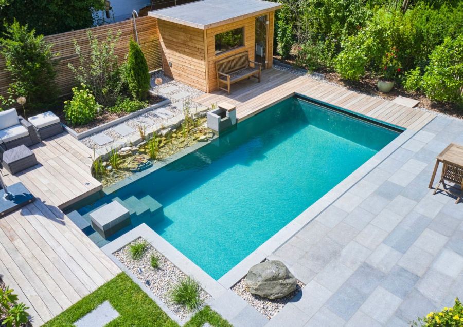 Naturpool modern