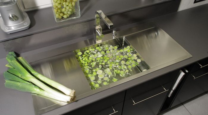 Arbeitsplatte aus Glas