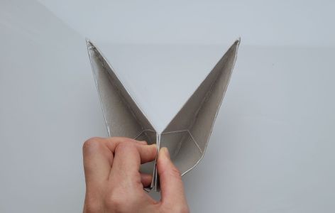Hasenohren falten