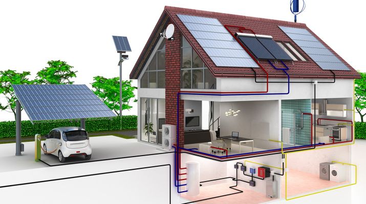 Funktionsweise Photovoltaik-Anlage
