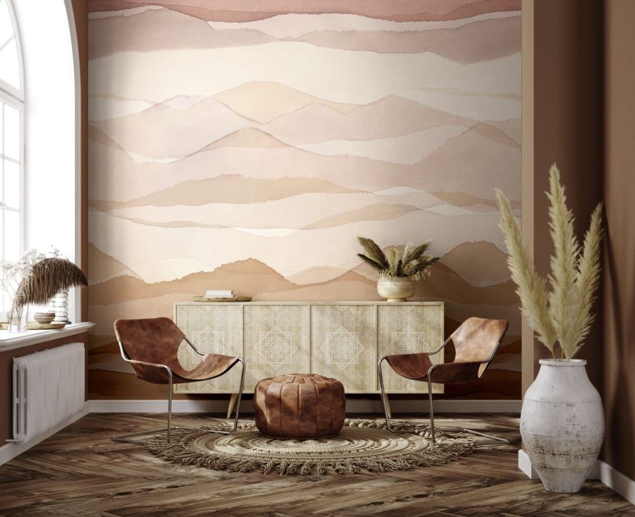 Wohnzimmer Tapeten Trends Afrika