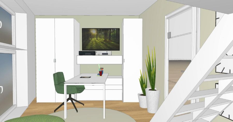 Jugendzimmer Schreibtisch